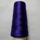 PURPLE - 275+ Yards Viscose Rayon Art Silk Thread Yarn - Embroidery Crochet Knitting Lace Trim Jewelry